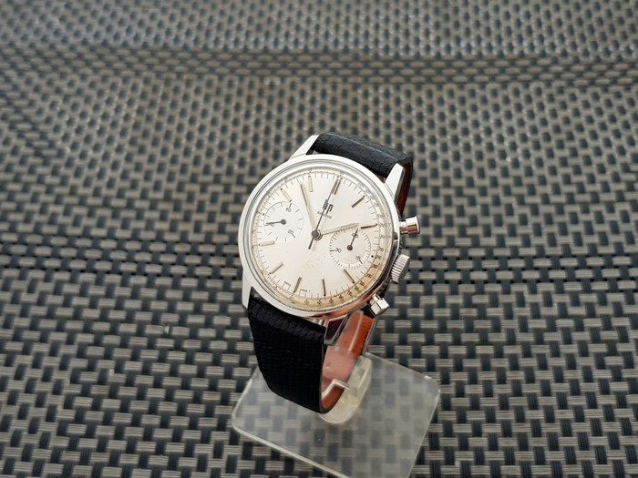 Cadran De Chronographe Lip Genève Vintage Pour Mouvement Valjoux 7730 - Pièce D'occasion - Réf LIP 773412